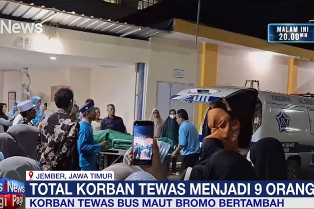 Update Korban Tewas Kecelakaan Bus Maut di Bromo Bertambah Jadi 9 Orang