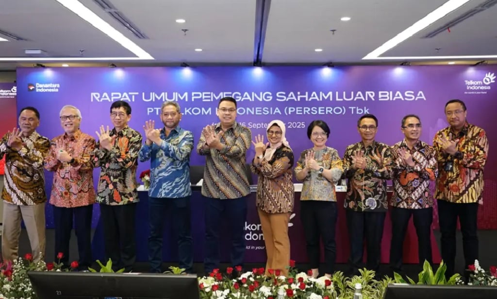 RUPSLB Telkom Rombak Pengurus: Jabatan Wadirut Dihapus, Eks Bos Unilever Jadi Komisaris