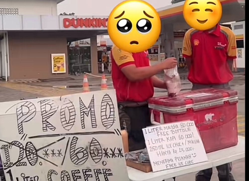 Viral Petugas SPBU Shell Jualan Kopi gegara Stok BBM Kosong