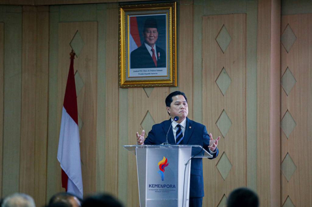 Janji Tegas Erick Thohir di Kemenpora: Bersatu, Evaluasi, dan Lahirkan Terobosan