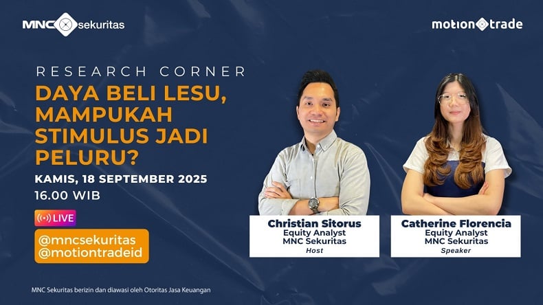 Saksikan Research Corner MNC Sekuritas: Daya Beli Lesu, Mampukah Stimulus Jadi Peluru?