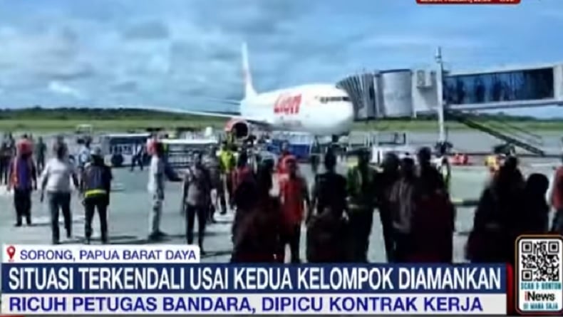 Keributan Antarkaryawan di Bandara DEO Sorong, Dipicu Konflik Kontrak Kerja
