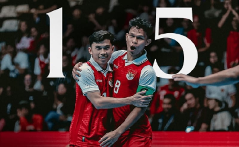 Timnas Futsal Indonesia Mengamuk! Libas Belanda 5-1 di Four Nations Cup 2025