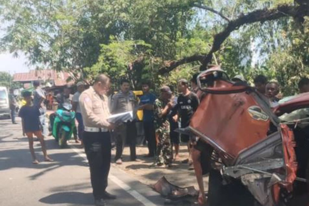 Kecelakaan Maut di Barru Sulsel, Minibus Tabrak Jembatan 3 Orang Tewas