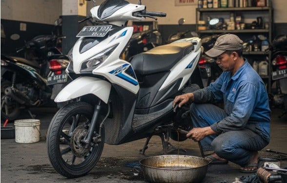 Motor Baru Dikirim dari Dealer, Apa Harus Langsung Ganti Oli?