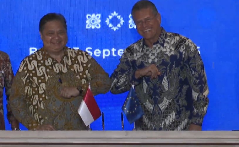 RI-Uni Eropa Resmi Teken Kesepakatan IEU-CEPA, Berlaku Efektif Januari 2027