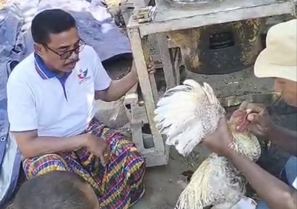 Program Pengeboran Sumber Air Kebaikan Partai Perindo Disambut Antusias Warga Sikka NTT