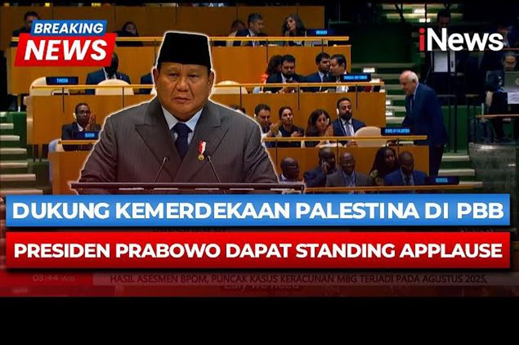 Pidato Prabowo Menggema di Sidang PBB: Serukan Solusi Dua Negara dan Hentikan Tragedi Gaza