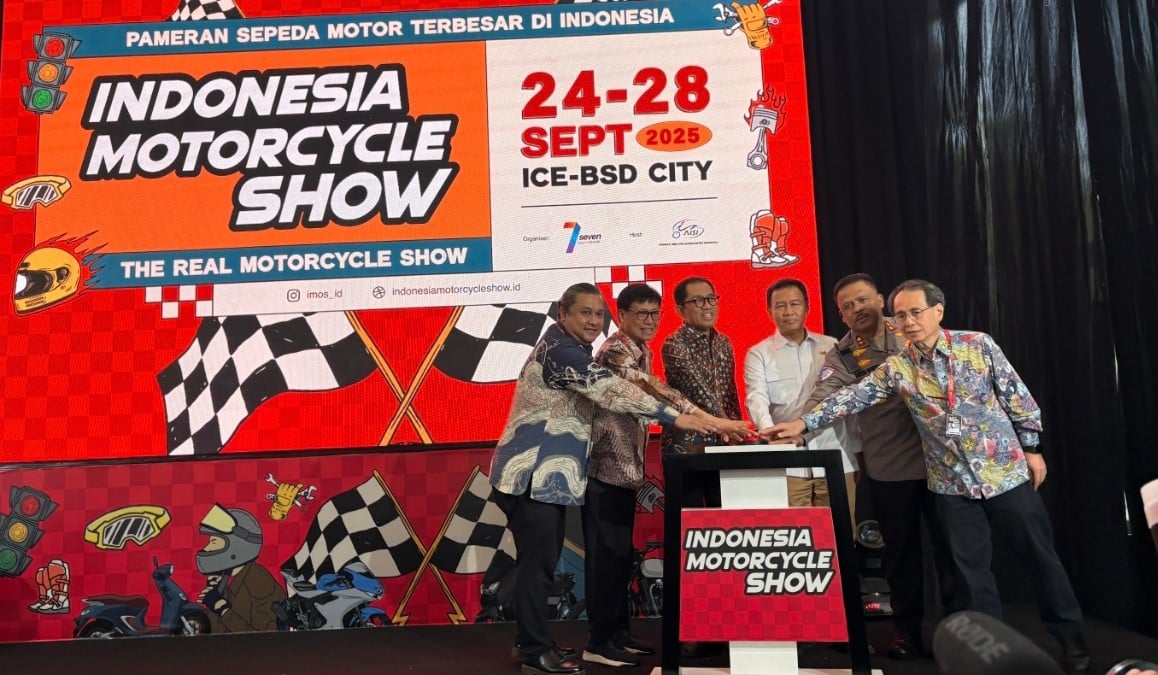 Pameran Motor IMOS 2025 Dibuka, Wamenperin: Diharapkan Jadi Acuan Negara Lain