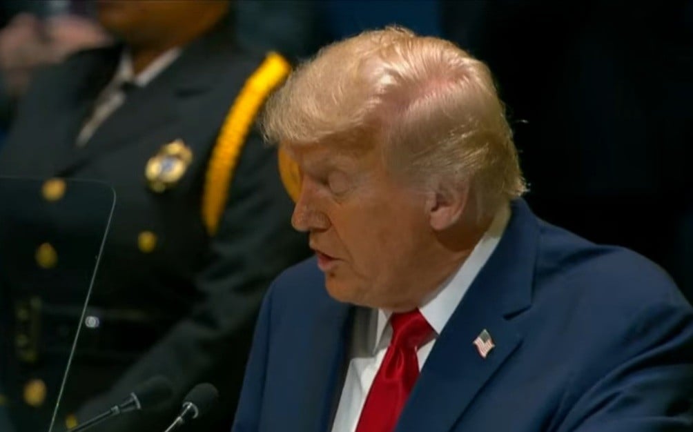 Diberi Waktu 15 Menit, Trump Pidato Hampir 1 Jam di Sidang Umum PBB