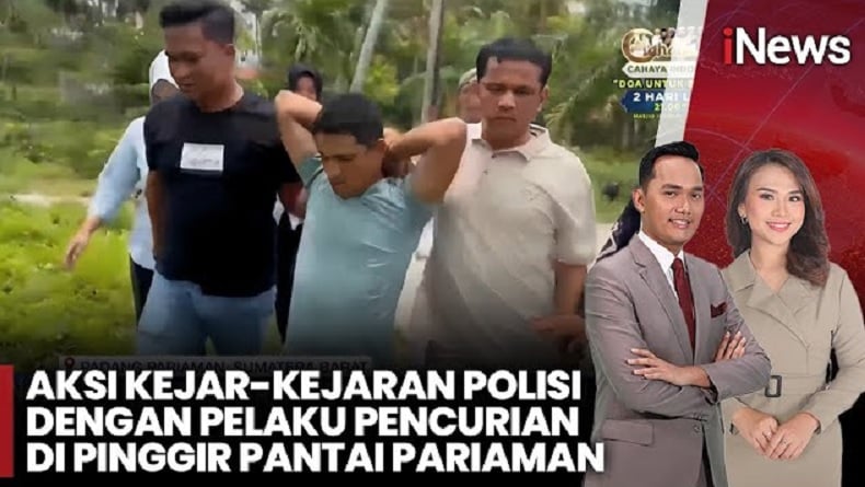 Aksi Kejar-kejaran Warnai Penangkapan Residivis Pencurian di Pantai Nareh
