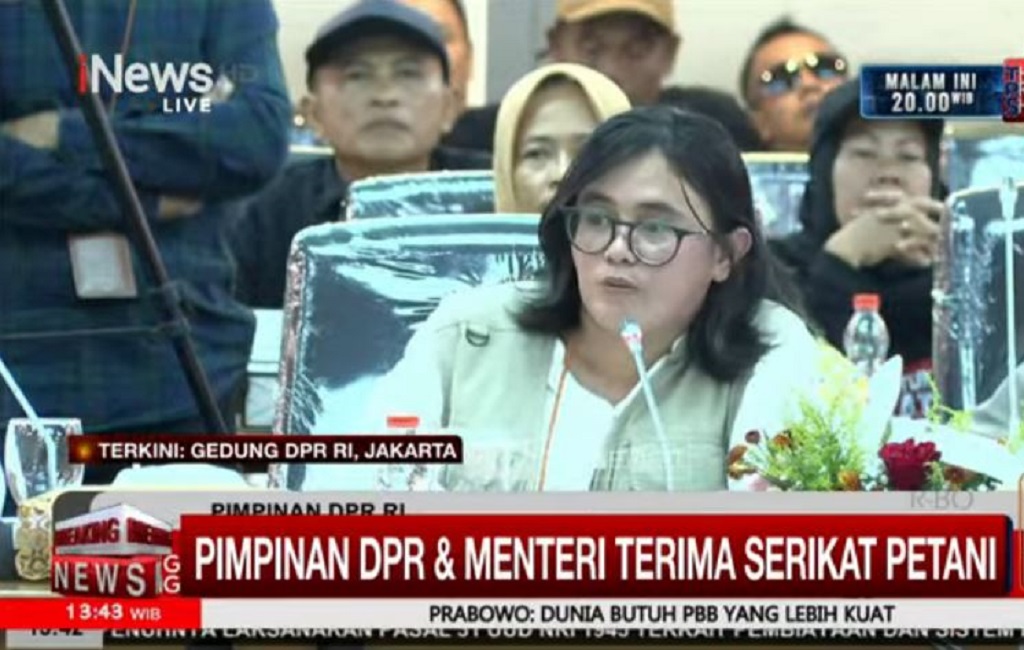 Bertemu Pimpinan DPR dan 5 Menteri, Massa Demo Hari Tani Desak Pembentukan Pansus Reforma Agraria 