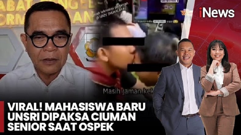 Viral Aksi Cium Kening Mahasiswa Baru UNSRI