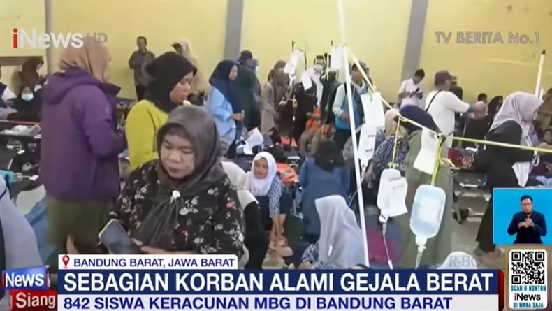 Buntut Keracunan Massal MBG, Kepala SPPG Bandung Barat Dinonaktifkan dan Operasional Dihentikan