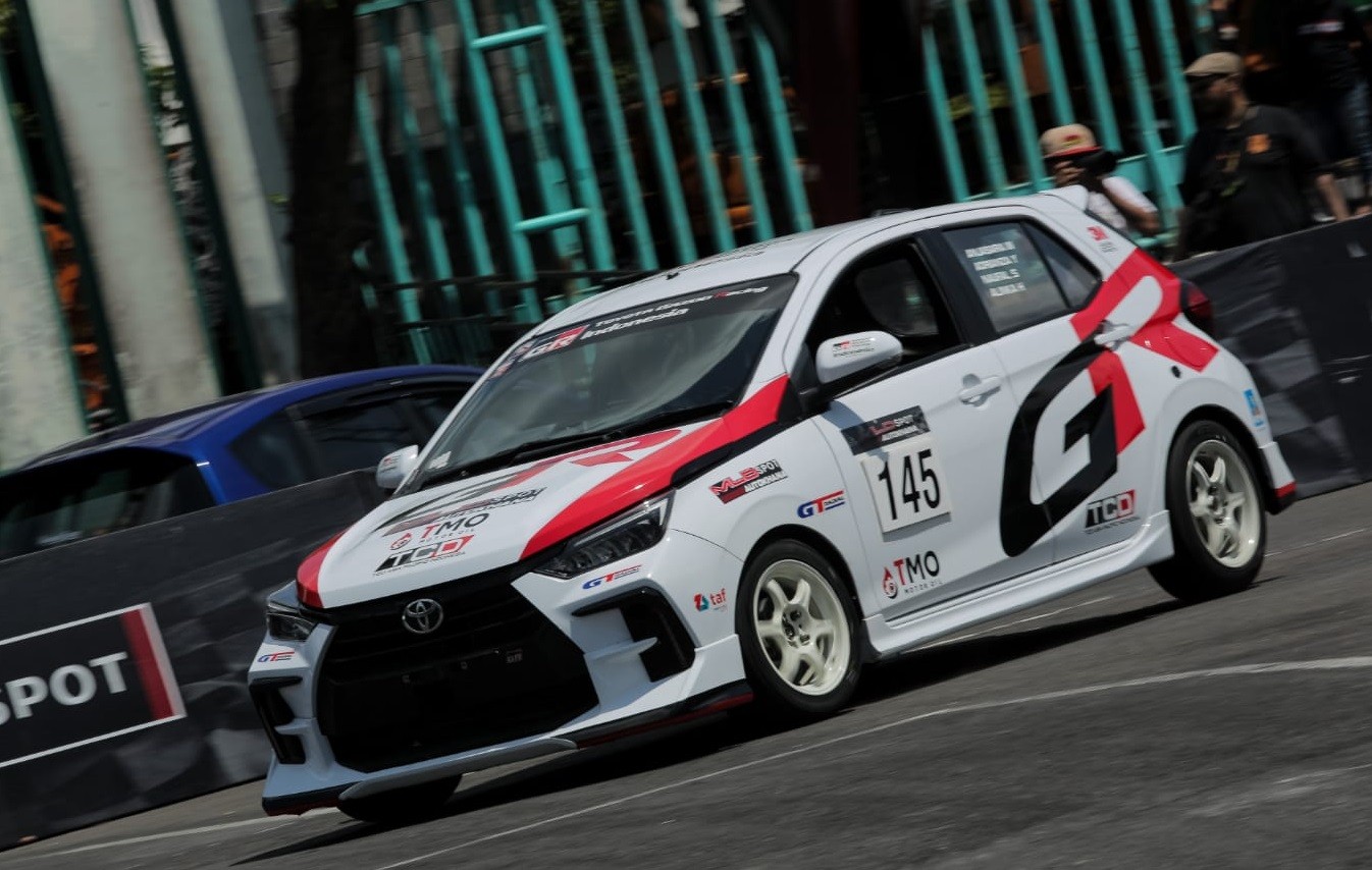 Uji Performa, Toyota Gazoo Racing Indonesia Unjuk Gigi di Kejurnas Slalom