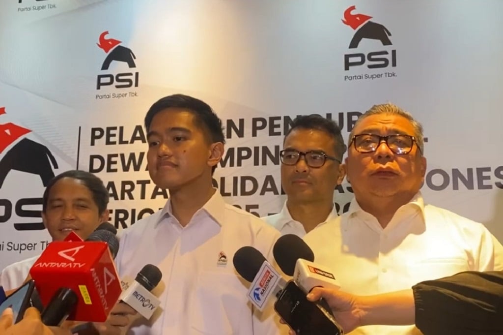 Ada Sosok Bapak J Jadi Ketua Dewan Pembina PSI, Ini Kata Kaesang