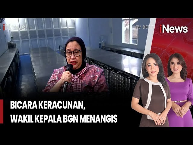 Wakil Kepala BGN Menangis, Minta Maaf atas Kasus Keracunan Program Makan Bergizi Gratis