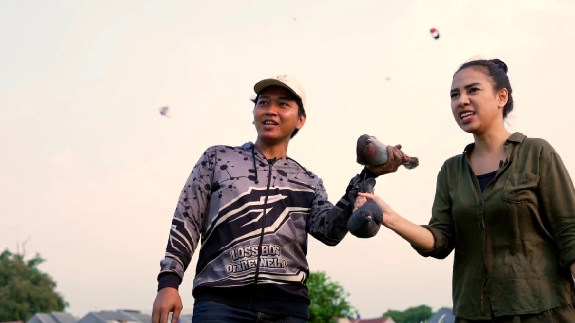 Latihan Merpati Malah Jadi Ajang Gombalan Kocak Azia Riza