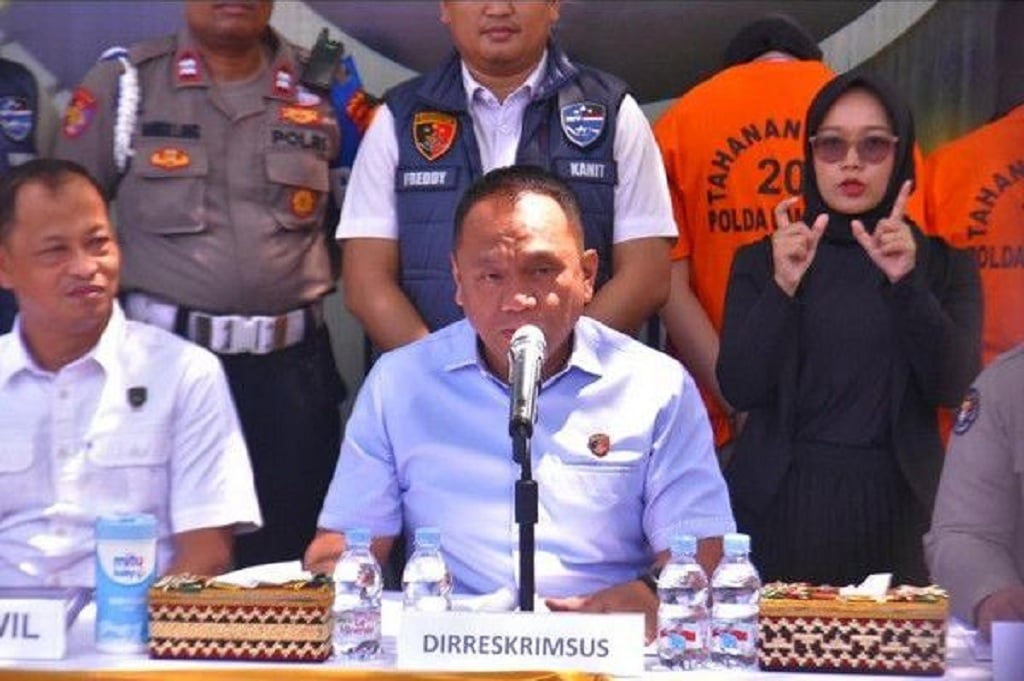 Polda Lampung Ungkap Kasus Love Scamming Modus Polisi Gadungan, 4 Napi Jadi Tersangka