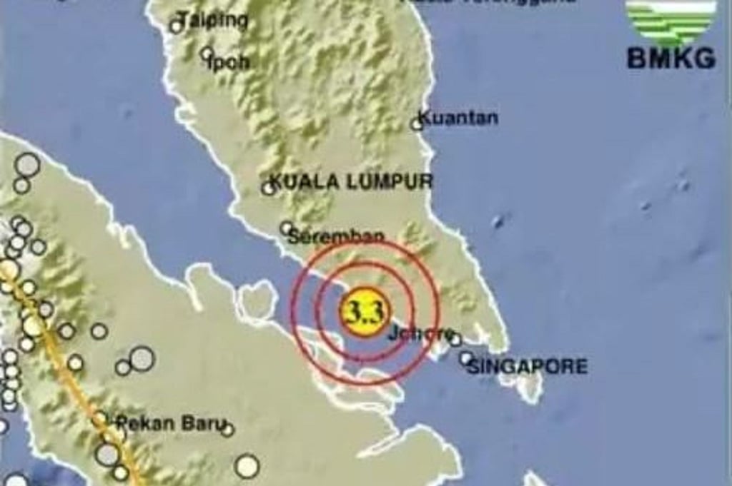 Gempa Hari Ini Magnitudo 3,3 Guncang Bengkalis Riau