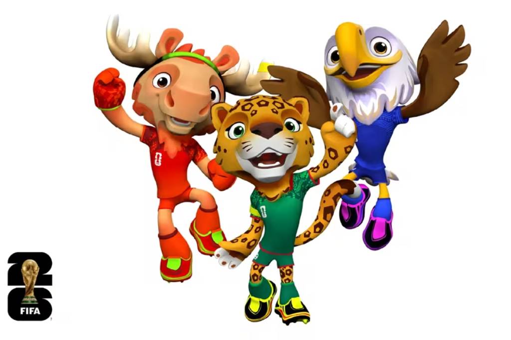 Kenalan dengan Tiga Maskot Piala Dunia 2026 Maple, Zayu, dan Clutch