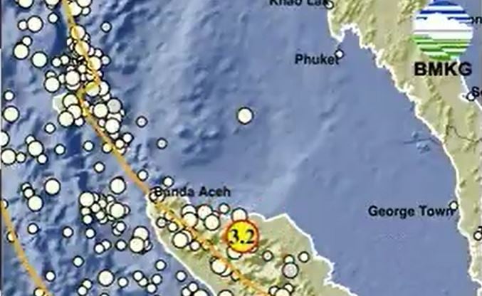 Info BMKG Pusat Gempa Terkini 2 Menit yang Lalu Guncang Bener Meriah, Cek Magnitudonya