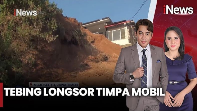 Tebing Longsor di Jalur Wisata Pacet-Trawas Timpa Mobil hingga Terjun ke Jurang
