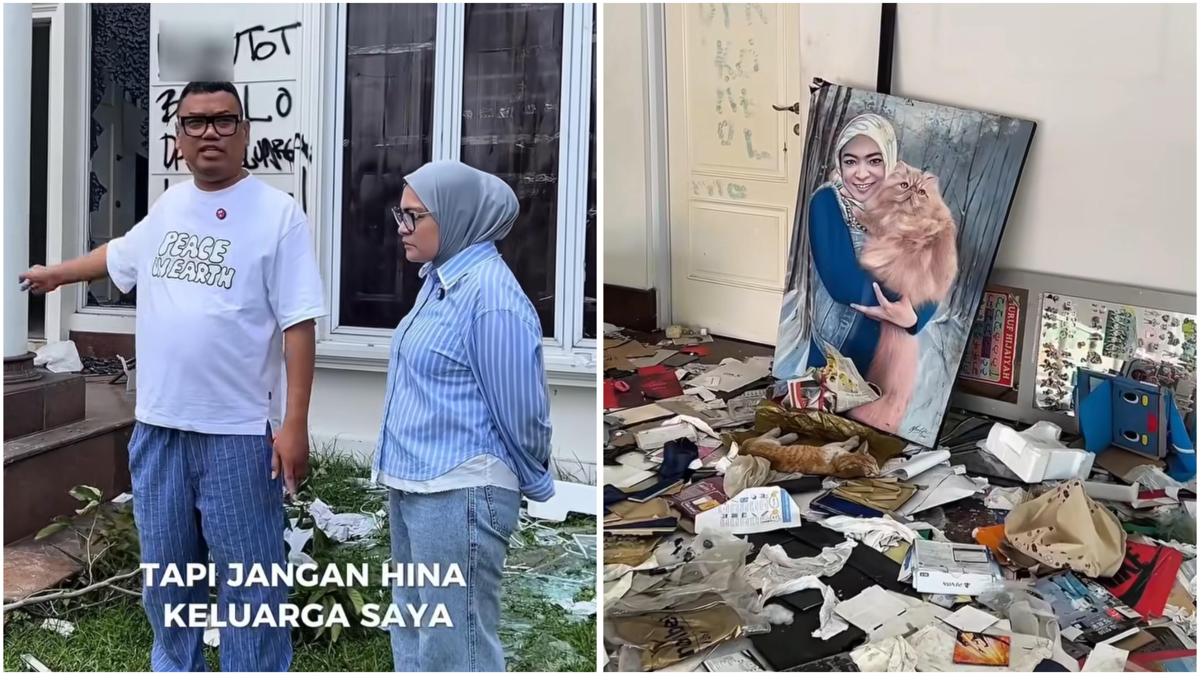 Viral Uya Kuya Pulang ke Rumah usai Dijarah, Banjir Air Mata