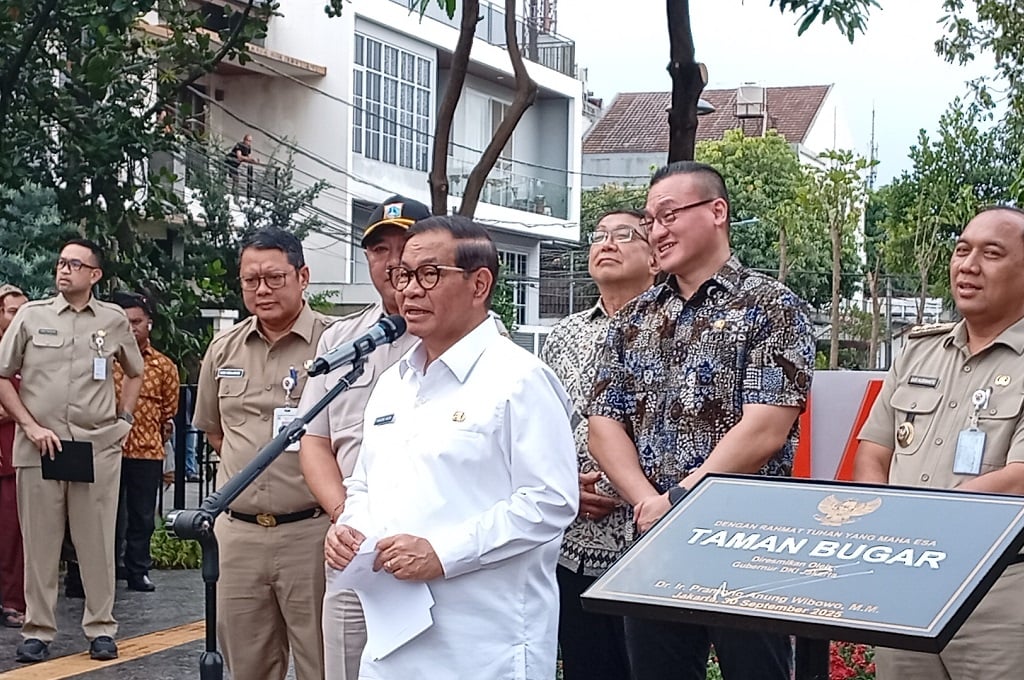 Pramono Resmikan Taman Bugar di Kebon Jeruk Jakbar, Fasilitasnya Lengkap!