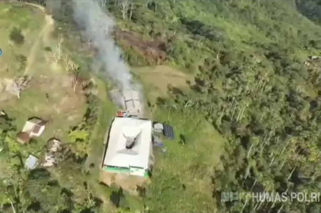 KKB Bakar Puskesmas Kiwirok, Kontak Tembak Pecah di Pegunungan Bintang Papua