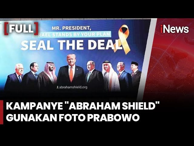 Viral! Foto Prabowo di Jalanan Israel, Bersanding dengan Netanyahu