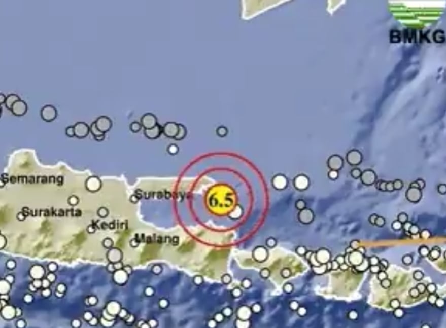 Breaking News: Pusat Gempa Hari Ini M 6,5 Guncang Sumenep