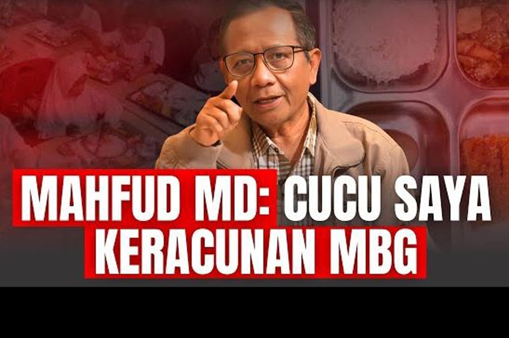 Waduh! Cucu Mahfud MD Jadi Korban Keracunan MBG di Yogyakarta