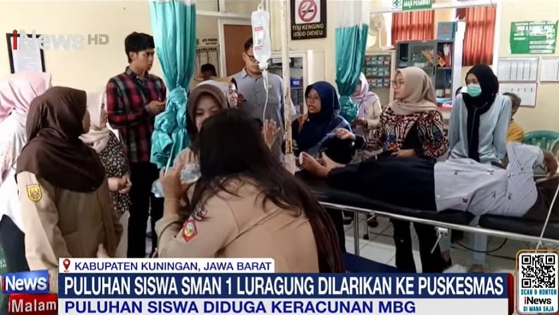 Puluhan Siswa SMAN 1 Luragung Keracunan, Diduga Akibat Ayam Basi dalam Menu MBG
