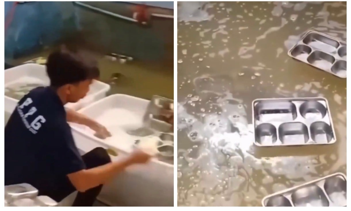 Viral Video Tempat Makanan MBG Dicuci Pakai Air Kotor hingga Netizen Geram
