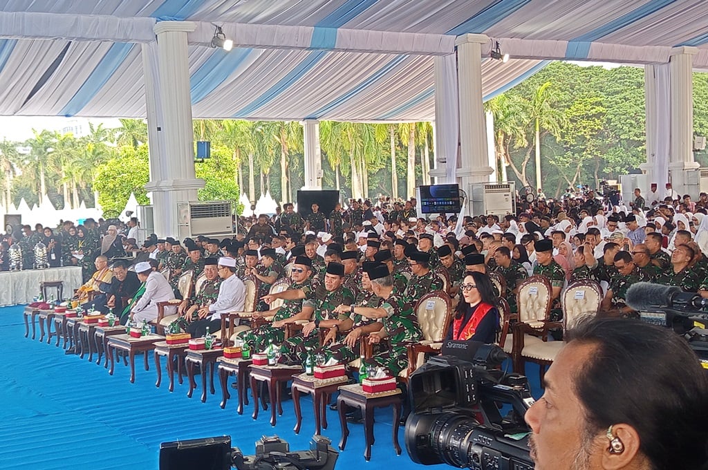 TNI Gelar Doa Lintas Agama jelang Puncak HUT ke-80, Dihadiri Ribuan Orang