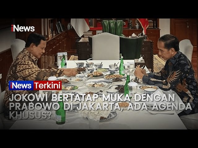 Prabowo–Jokowi Bertemu, Menhan Sjafrie: Bentuk Silaturahmi Para Tokoh Bangsa