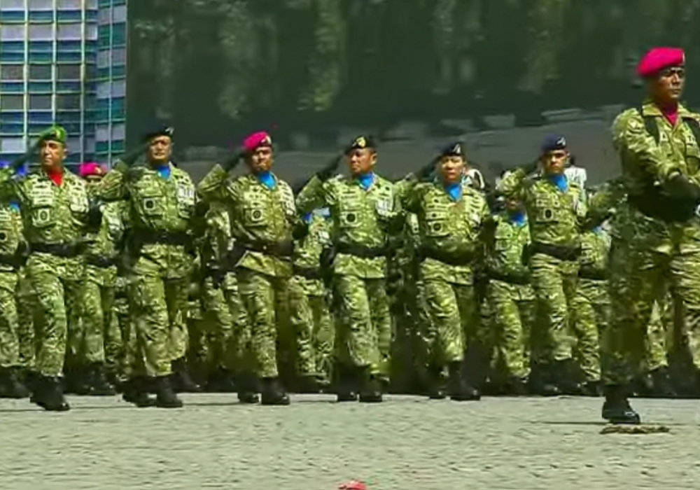 Saat Para Jenderal Ikut Defile HUT ke-80 TNI, Ada Putra Try Sutrisno