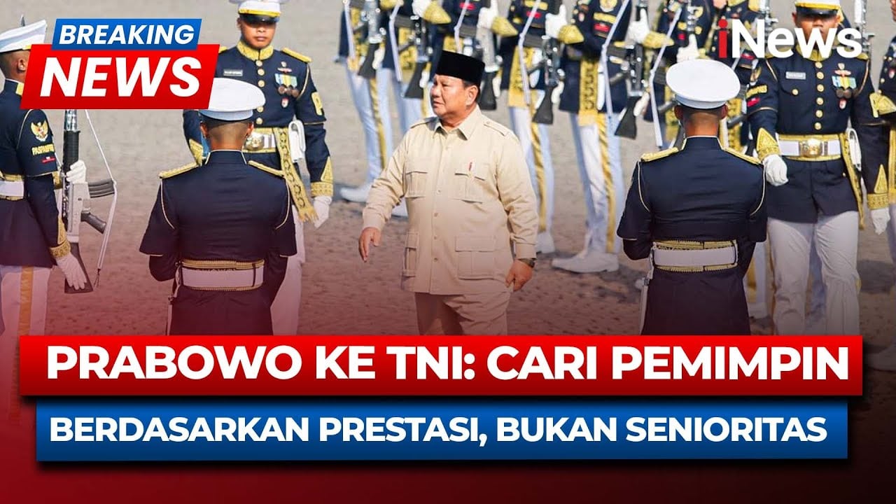 Tegas! Prabowo Minta Akhiri Senioritas di Lingkup TNI