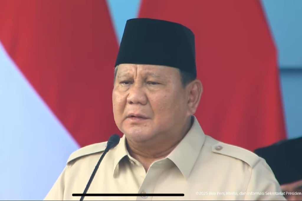 Prabowo Berterima Kasih ke Para Istri Prajurit TNI, Puji Setia Dukung Suami