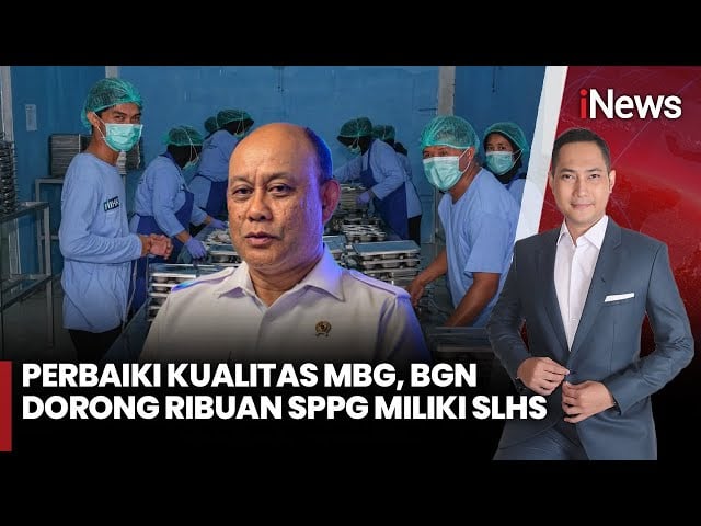 Badan Gizi Nasional Pastikan Ribuan SPPG Miliki Sertifikat Laik Higiene Sanitasi