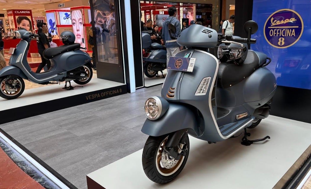 Vespa Officina 8 Debut di Indonesia Dibuat Terbatas, Intip Harganya