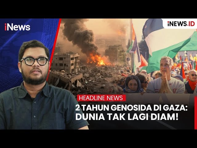 Dua Tahun Agresi Israel di Gaza: 67 Ribu Warga Tewas, Dunia Semakin Keras Mengecam