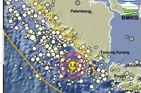 Gempa Terkini 2 Menit yang Lalu Guncang Pesisir Barat, Cek Magnitudonya!