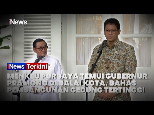Pramono Bertemu Menkeu Purbaya, Bahas Pembangunan Gedung Tertinggi hingga Pemangkasan Dana Transfer