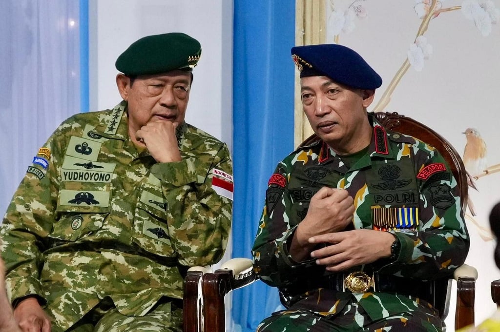 Viral SBY Tak Salami Kapolri saat HUT ke-80 TNI di Monas, Ini Penjelasan Demokrat