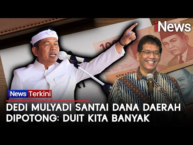 Dedi Mulyadi Santai Soal Pemotongan Dana Daerah: Duit Kita Banyak
