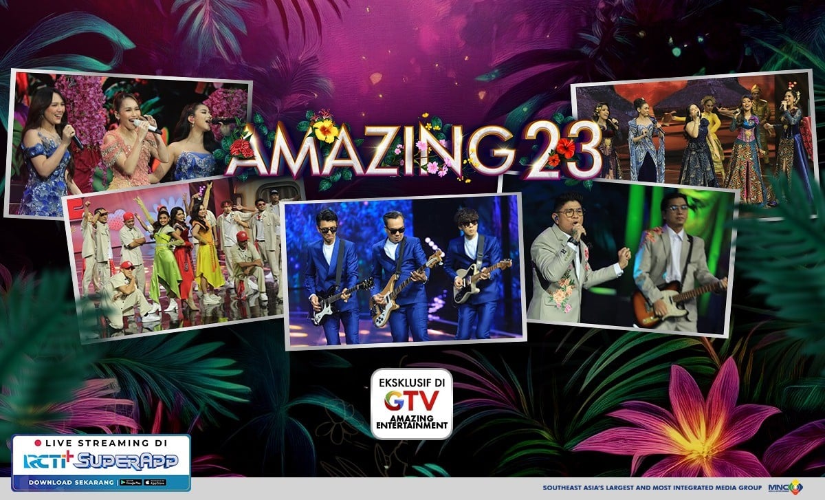 Spektakuler! Malam Puncak HUT GTV ke-23 Bertabur Kolaborasi Bintang-Bintang!