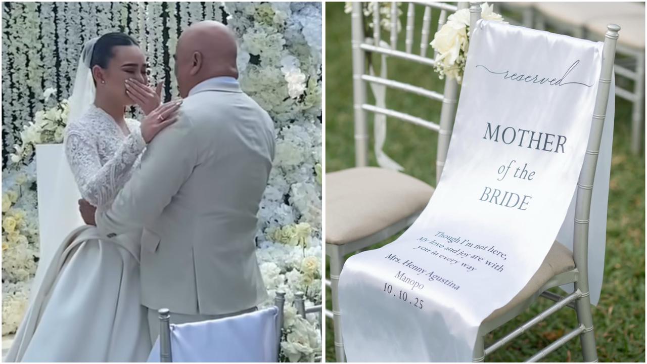 Tangis Amanda Manopo Pecah di Hari Pernikahan, Rindu Mendiang Ibu