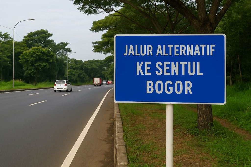 3 Jalur Alternatif ke Sentul Bogor, Rute Paling Masuk Akal dari Berbagai Arah dan Anti-Macet